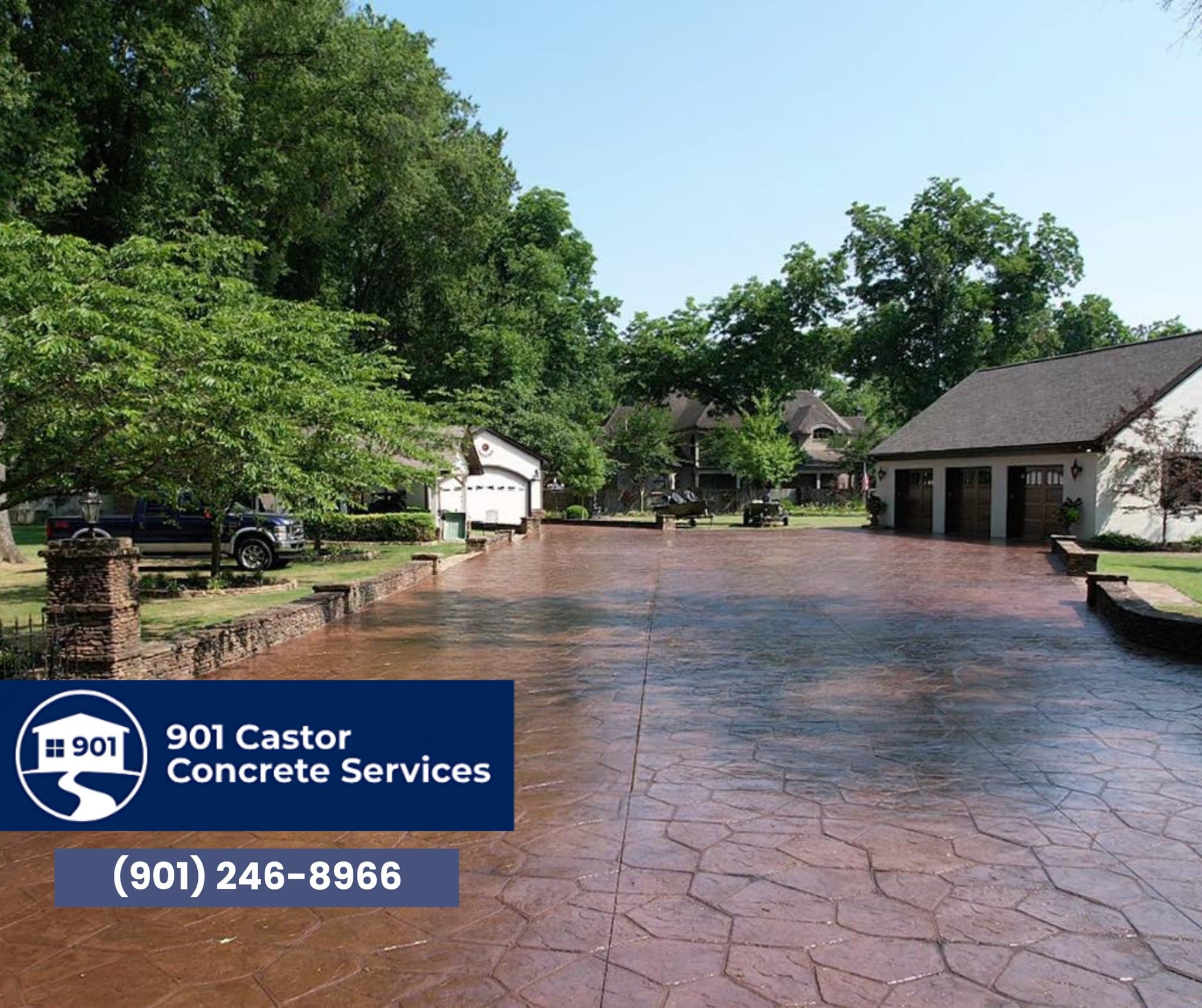 Professional concrete work